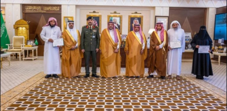 تقدير أمير القصيم لرؤساء لجان اختبارات القرآن الكريم لنزلاء السجون