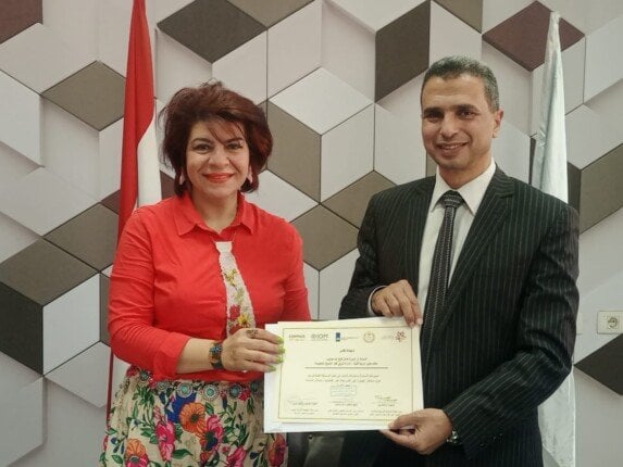 تكريم الفائزين بالمركز الأول في مسابقة الهجرة غير الشرعية بكفر الشيخ