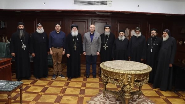 تهنئة رسمية من إيبارشيتي بني سويف وببا والفشن وسمسطا بعيد الأضحى المبارك