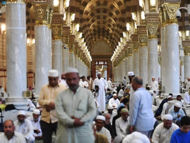 تواصل وصول ضيوف الرحمن إلى المدينة المنورة بعد أداء فريضة الحج