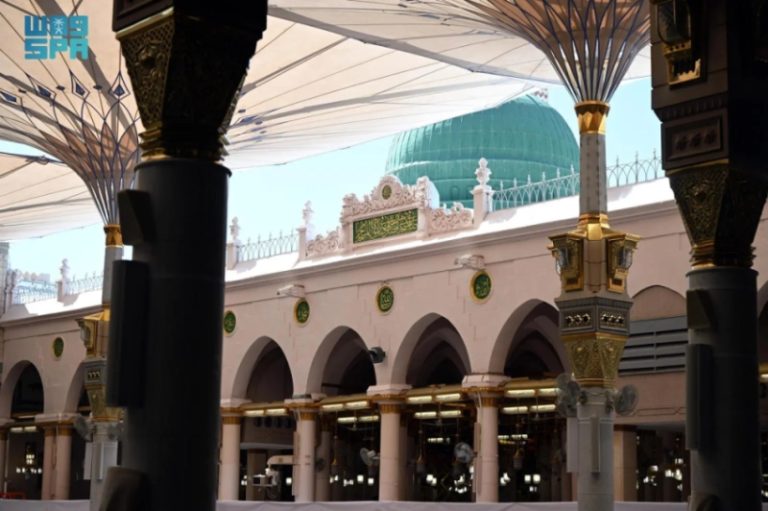 جهود العناية بالمسجد النبوي تبرز 133 ألف وحدة إضاءة لخدمة قاصديه