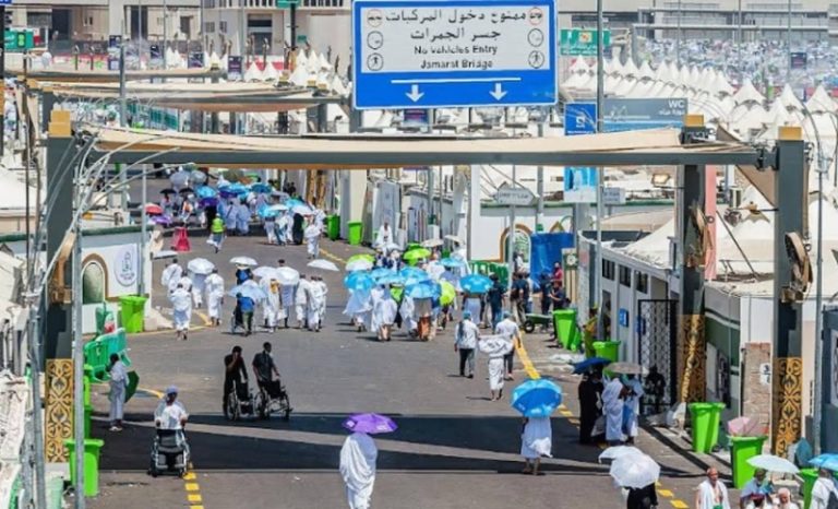 خدمات بلدية مكثفة في مشعر منى من أمانة العاصمة المقدسة