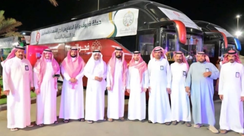 رنية ترحب بضيوف وزارة الدفاع من حجاج اليمن الذين فقدوا أبناءهم