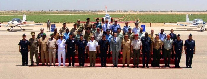 زيارة مميزة للملحقين العسكريين إلى المنشآت العسكرية من قبل القوات المسلحة