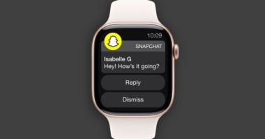 سناب شات تطلق تطبيق Apple Watch عالمياً مع تفاصيل جديدة