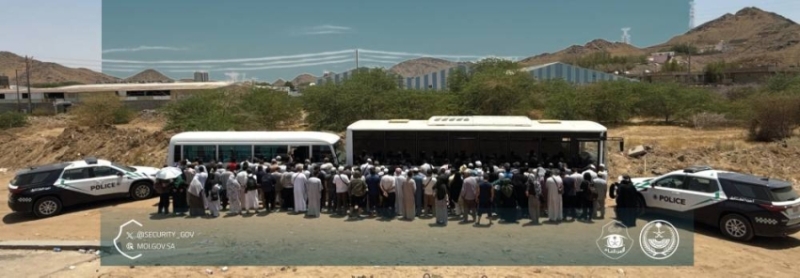 ضبط 119 وافدًا في مخالفة أنظمة الحج