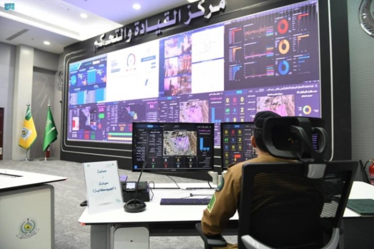 متابعة ميدانية لمؤشرات أداء قوات الدفاع المدني من قبل مركز القيادة والتحكّم