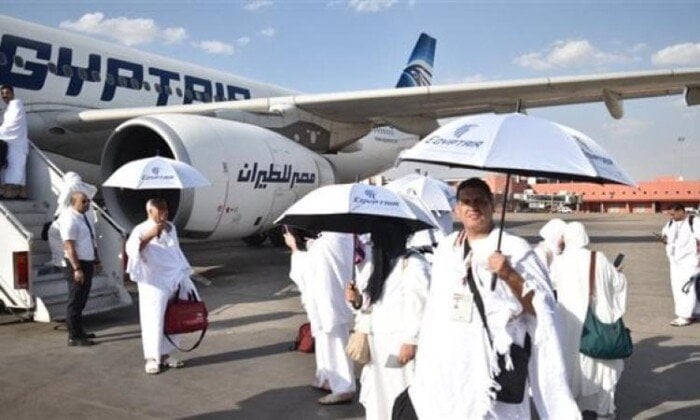 مصر للطيران تدشن 17 رحلة لعودة الحجاج اليوم