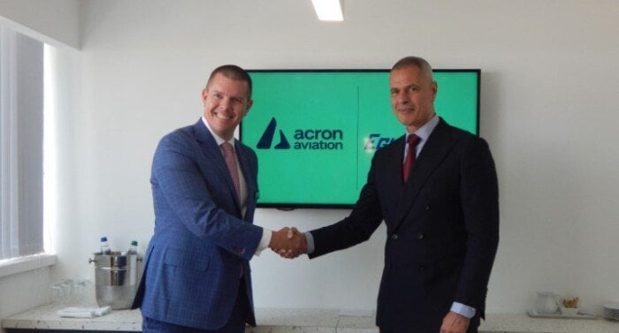 مصر للطيران تعزز شراكتها مع Acron Aviation لدعم أسطولها الجديد