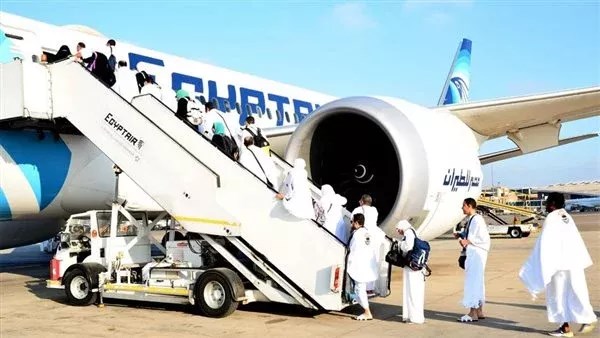 مصر للطيران تنظم 9 رحلات غدًا لعودة حجاج بيت الله الحرام