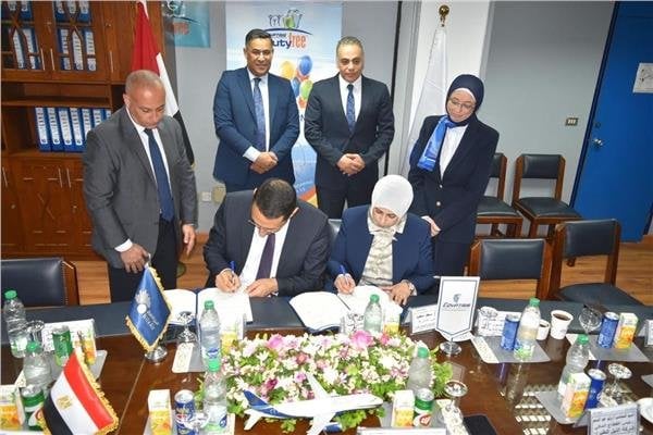 مصر للطيران والأسواق الحرة تتعاون مع النيل للطيران