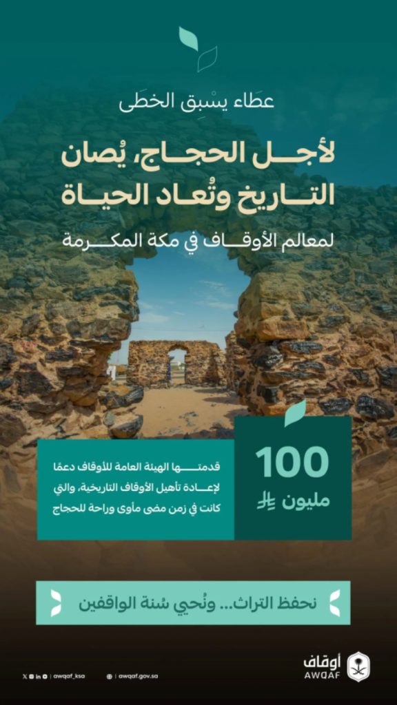 وقف 600 خدمة للحجاج وضيوف الرحمن في 2025