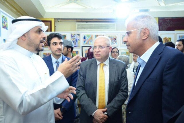 إبداعات ملهمة في المعرض الختامي للطلاب الوافدين بكلية التربية الفنية جامعة حلوان