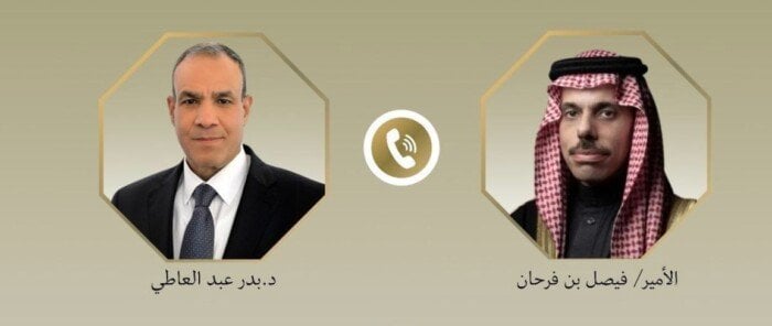 بحث وزير الخارجية مع نظيره السعودي مستجدات الأوضاع في المنطقة والأوضاع الكارثية في غزة