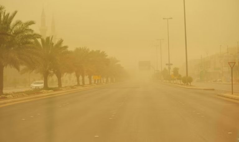 رياح نشطة تضرب منطقة المدينة المنورة وفقًا لـ”الأرصاد”