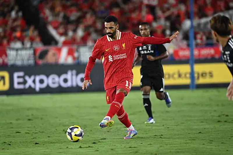 صلاح يبرز بمهاراته في سباق استثنائي خلال تدريبات ليفربول