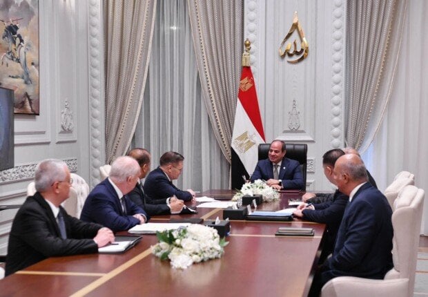 لقاء الرئيس السيسي مع المدير العام لهيئة الطاقة النووية الروسية