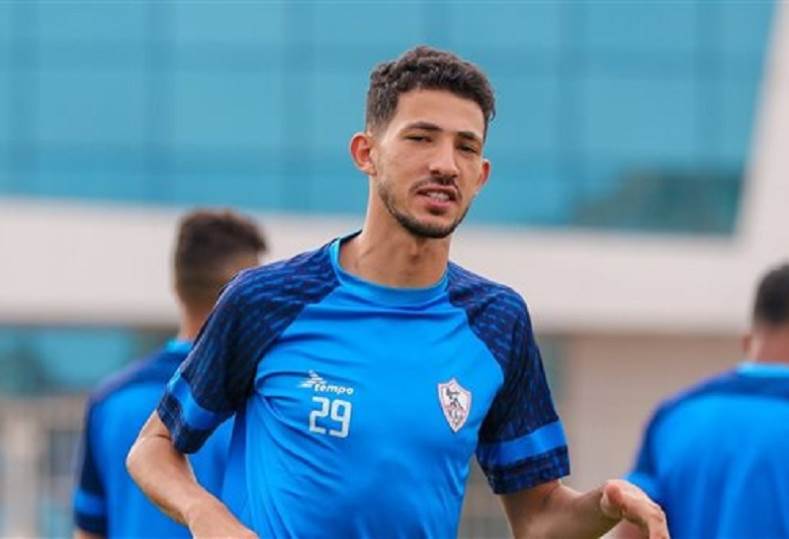 أحمد فتوح يدعم الزمالك في مباراة المقاولون العرب بملعب القاهرة
