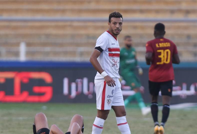 إسلام جابر يؤكد عدم انضمامه للأهلي ويصف مصطفى محمد بالمشجع الزملكاوي 100%