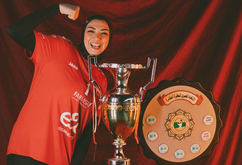 الأهلي يتلقى ضربة قوية بخسارة أية الشامي لمدة شهرين بسبب الإصابة