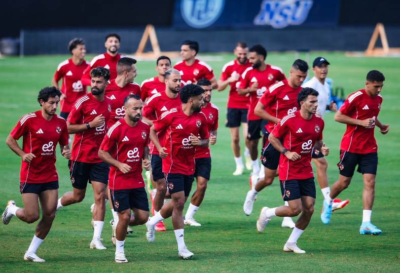 الأهلي يمنح لاعبيه راحة من التدريبات قبل مواجهة غزل المحلة في الدوري