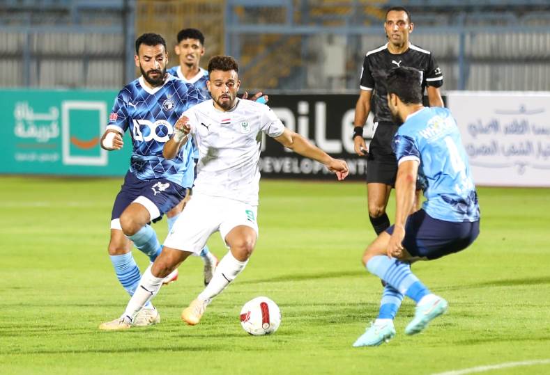 التعادل الإيجابي يرافق بيراميدز والمصري البورسعيدي في مباراة مثيرة بدوري نايل