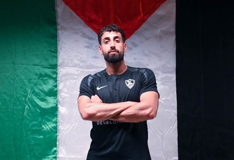 الزمالك يحتفل بالتعاقد مع اللاعب عدي الدباغ لتعزيز صفوف الفريق