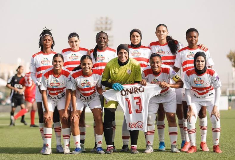 الزمالك يعزز فريق السيدات بضم اللاعبة البنينية فيفامي ماي سراث