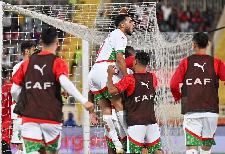 المغرب يحقق انتصارًا ساحقًا على الكونغو بثلاثية في بطولة أمم أفريقيا للمحليين