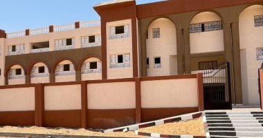 انتهاء بناء مدرسة جديدة في جهاز أكتوبر الجديدة بغرب المطار