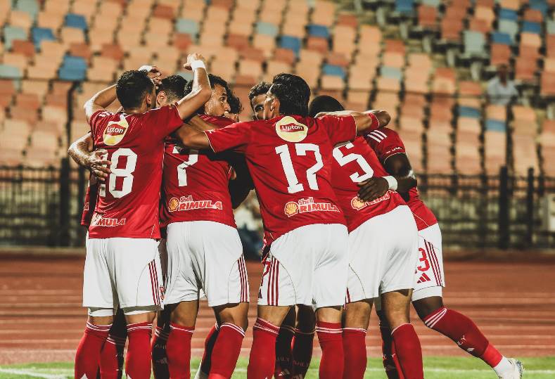 برنامج الأهلي للتحضير لمباراة غزل المحلة في دوري نايل قادم