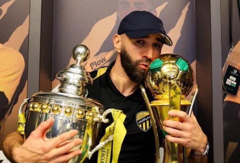 بنزيما: الإصرار والتحدي لا ينتهيان، وأستعد لمستقبل مشرق مع الاتحاد