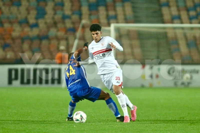 تدريبات إنسانية لمحمد السيد استعدادًا لمباراة الزمالك أمام مودرن سبورت