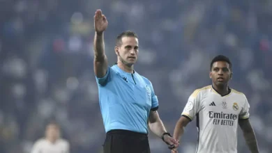 مصدر لـ"يلا كورة": خافيير روخاس حكما لمباراة الأهلي وبيراميدز في الدوري