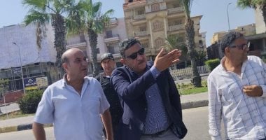 تفقد رئيس جهاز مدينة دمياط الجديدة الأحياء السكنية والطرق بالمدينة