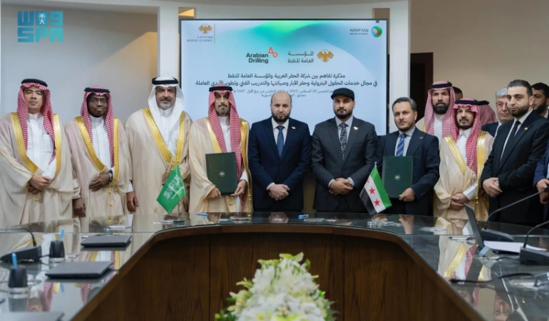 توقيع اتفاقية ومذكرات تفاهم لتعزيز التعاون في قطاع الطاقة بين السعودية وسوريا