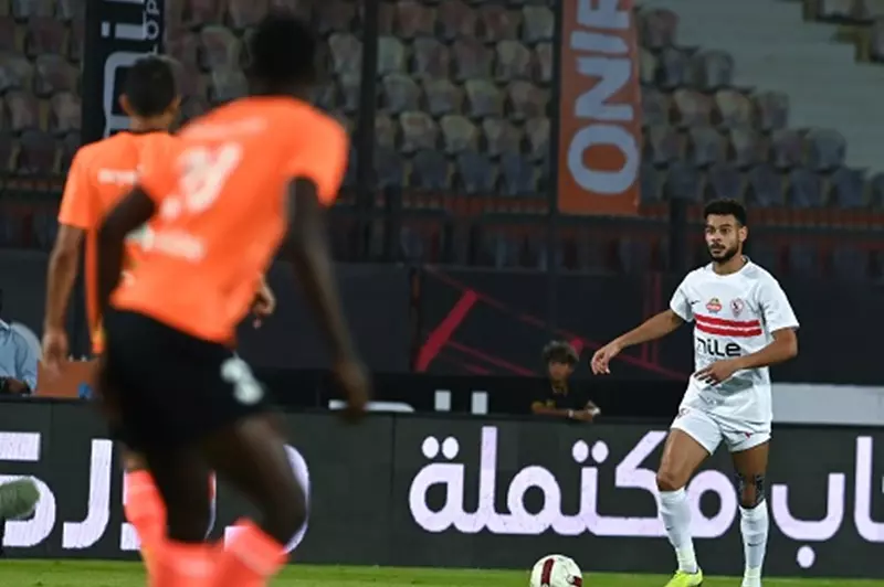 دونجا يغيب عن مواجهة وادي دجلة بسبب الإيقاف حسب إعلان الزمالك