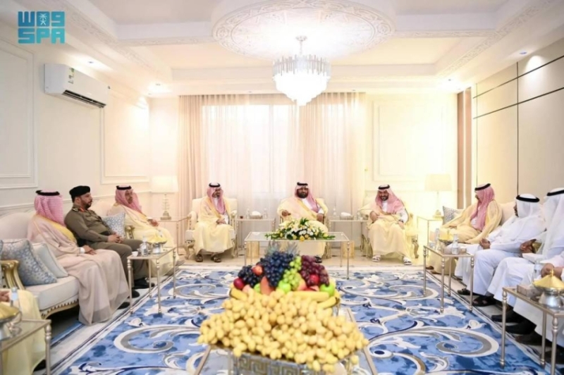 زيارة أمير جازان ونائبه للمدخلي عضو “الشورى”