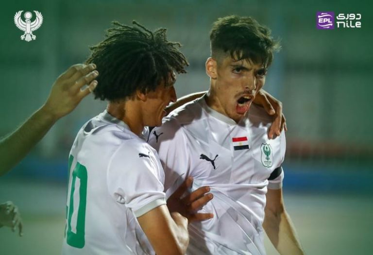 عبد الرحيم دغموم يسجل هدفه الثاني ويواصل تألقه مع المصري ضد الاتحاد