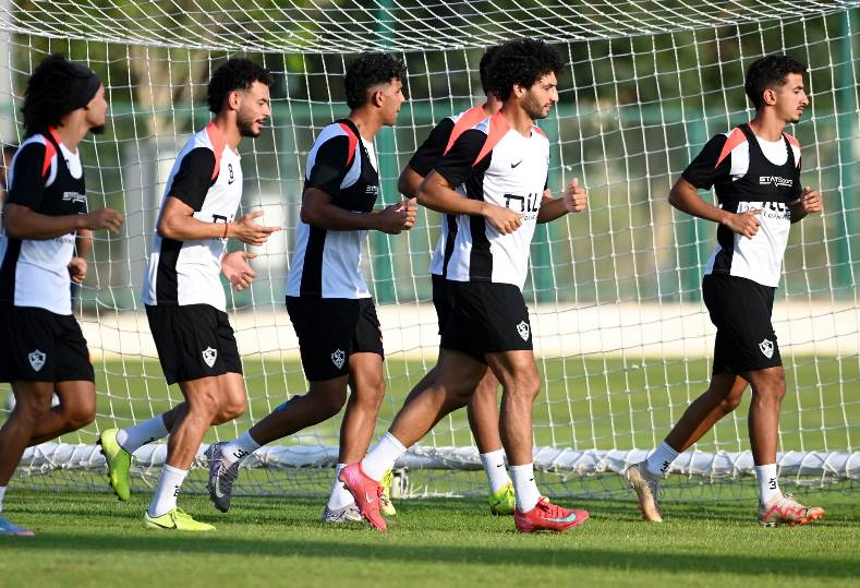 عودة محمد السيد وتدريبات استشفائية للاعبي الزمالك الأساسيين في مران الفريق