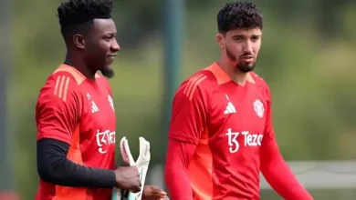 رغم عودته للتدريبات.. سر غياب أونانا عن مباراة مانشستر يونايتد وأرسنال