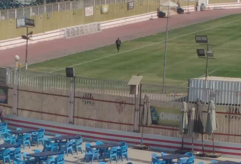 كواليس استبعاد كاترين أمو من مباراة الزمالك وساك في فيديو مُصوّر إنساني
