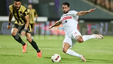رسائل دعم في حضور شيكابالا وفتوح.. لقطات لم تذع من مباراة الزمالك والمقاولون (صور)