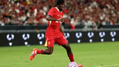 ليفربول يعلن غياب فريمبونج حتى نهاية فترة التوقف الدولي