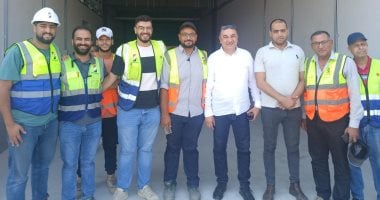 متابعة وزير قطاع الأعمال لمعدلات الإنتاج بمصنع الأتوبيسات