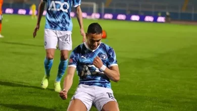 بعد طرده.. محمد الشيبي خارج مباراة الأهلي وبيراميدز في الدوري