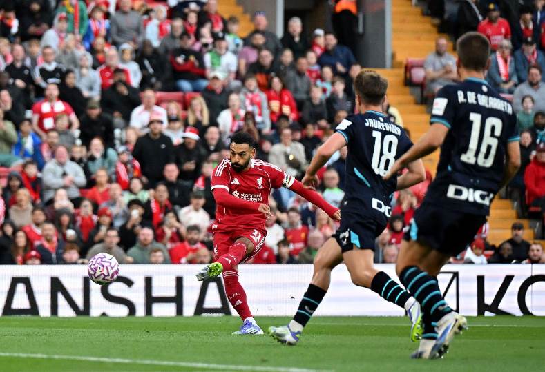محمد صلاح يتألق في تشكيل ليفربول لمواجهة بورنموث بالدوري الإنجليزي