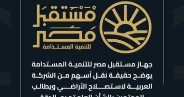 مستقبل مصر للتنمية يكشف حقيقة نقل أسهم من الشركة العربية لاستصلاح الأراضي