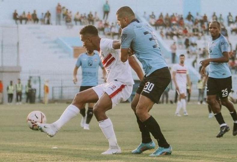 مشجعي الزمالك يتطلعون لمباراة فريقهم ضد غزل المحلة في الدوري المصري