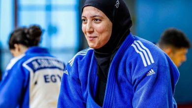صفاء سليمان لاعبة منتخب الجودو
